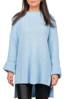 Relaxed Fit Pullover Damen  25RSW067 Baby Blue One Size
