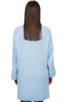 Relaxed Fit Pullover Damen  25RSW067 Baby Blue One Size