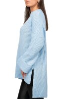 Relaxed Fit Pullover Damen  25RSW067 Baby Blue One Size