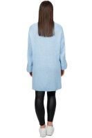 Relaxed Fit Pullover Damen  25RSW067 Baby Blue One Size