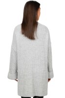 Relaxed Fit Pullover Damen  25RSW067 Light Grey One Size