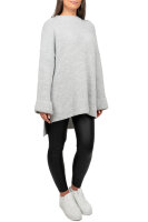 Relaxed Fit Pullover Damen  25RSW067 Light Grey One Size