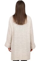 Relaxed Fit Pullover Damen  25RSW067 Beige One Size