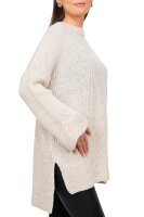 Relaxed Fit Pullover Damen  25RSW067 Beige One Size