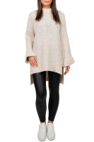 Relaxed Fit Pullover Damen  25RSW067 Beige One Size