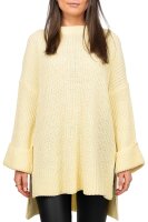 Damen Oversized Strickpullover 25RSW067 Yellow One Size