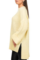Damen Oversized Strickpullover 25RSW067 Yellow One Size