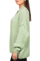 Reichstadt Damen Relaxed Fit Pullover Oversized-Look 25RSW068 Mint One Size