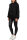 Reichstadt Damen Relaxed Fit Pullover Oversized-Look 25RSW068 Black One Size