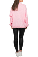 Relaxed Fit Strickjacke Damen Oversized-Look 25RSW068 Pink One Size