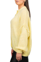 Relaxed Fit Strickjacke Damen Oversized-Look25RSW068 Yellow One Size