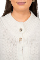 Reichstadt Damen Relaxed Fit Pullover Oversized-Look 25RSW068 White One Size