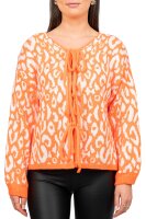 Reichstadt Damen Strickjacke 25RSW069 mit Schleifen