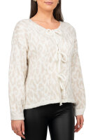 Reichstadt Damen Strickjacke 25RSW069 mit Schleifen