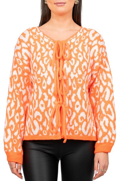 Reichstadt Damen Relaxed Fit Pullover  25RSW069 Orange One Size