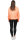 Damen Strickjacke 25RSW069 mit Schleifen Orange One Size