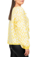 Relaxed Fit Jacke Damen  25RSW069 Yellow One Size