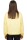 Damen Strickjacke 25RSW069 mit Schleifen Yellow One Size
