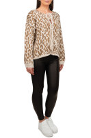 Damen Strickjacke 25RSW069 mit Schleifen Camel One Size