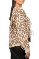 Relaxed Fit Jacke Damen  25RSW069 Camel One Size