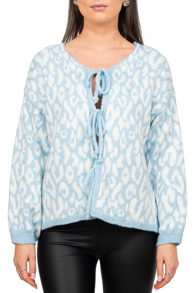 Reichstadt Damen Relaxed Fit Pullover  25RSW069 Baby Blue One Size