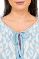 Relaxed Fit Jacke Damen  25RSW069 Baby Blue One Size