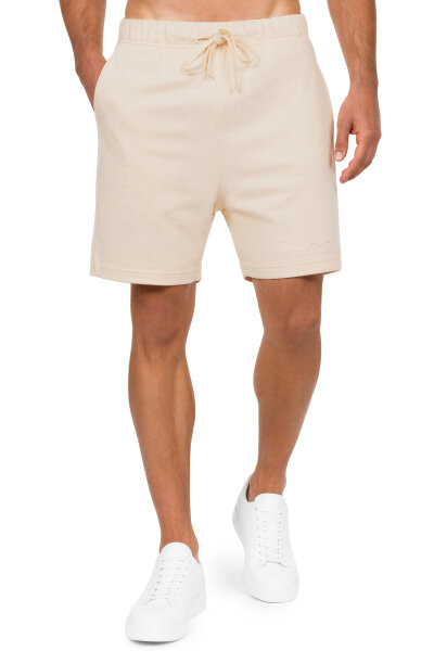 Reichstadt Herren Regular Fit Kurze Hose Mid Waist 25RS072 Eggshell White XXL
