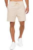 Reichstadt Herren Regular Fit Kurze Hose Mid Waist 25RS072 Eggshell White XXL