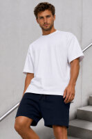Reichstadt Herren Regular Fit Kurze Hose Mid Waist 25RS072 Purplish Blue S