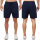 Reichstadt Herren Regular Fit Kurze Hose Mid Waist 25RS072 Purplish Blue XXL