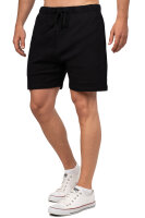 Regular Fit Shorts Herren Mid Waist 25RS072 Black M