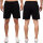 Regular Fit Shorts Herren Mid Waist 25RS072 Black M
