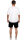 Regular Fit Shorts Herren Mid Waist 25RS072 Black M