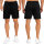 Reichstadt Herren Regular Fit Kurze Hose Mid Waist 25RS072 Black XXL