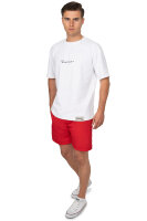 Regular Fit Shorts Herren Mid Waist 25RS073 Red 3XL