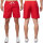 Regular Fit Shorts Herren Mid Waist 25RS073 Red 3XL
