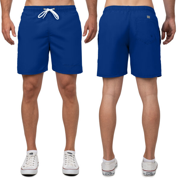 Reichstadt Herren Regular Fit Badehose Mid Waist 25RS073 Navy Blue XL