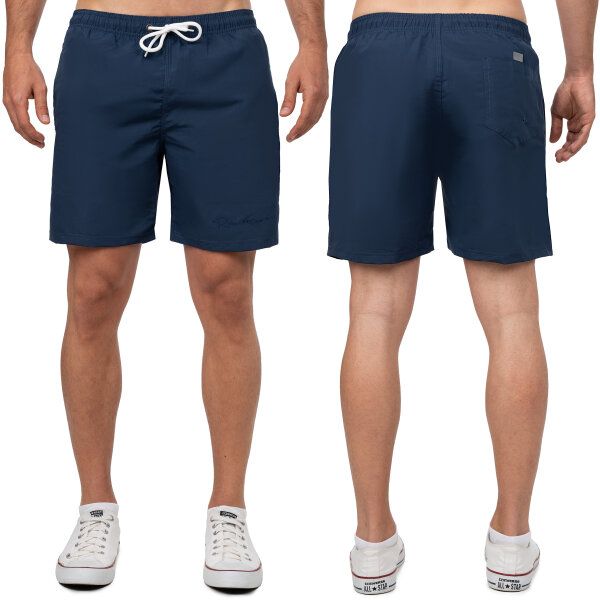 Reichstadt Herren Regular Fit Badehose Mid Waist 25RS073 Dark Blue M