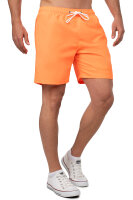 Regular Fit Shorts Herren Mid Waist 25RS073 Orange L