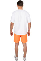 Regular Fit Shorts Herren Mid Waist 25RS073 Orange 3XL