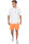 Regular Fit Shorts Herren Mid Waist 25RS073 Orange 3XL