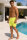 Reichstadt Herren Regular Fit Badehose Mid Waist 25RS073 Neon Yellow XXL
