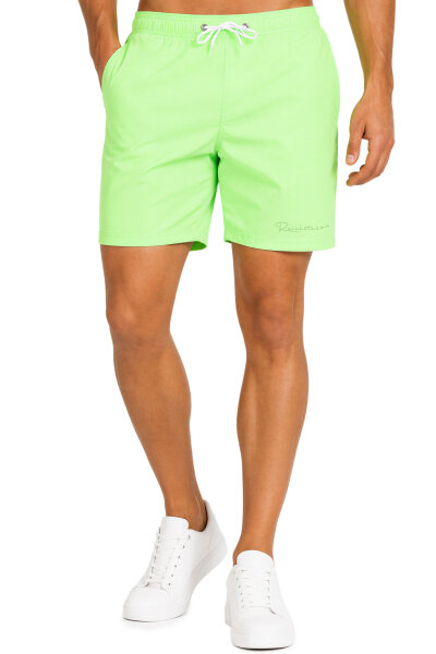 Reichstadt Herren Regular Fit Badehose Mid Waist 25RS073 Green 3XL