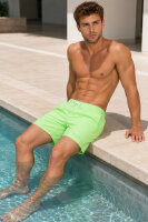 Reichstadt Herren Regular Fit Badehose Mid Waist 25RS073 Green 3XL