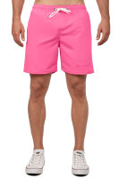 Reichstadt Herren Regular Fit Badehose Mid Waist 25RS073 Hot Pink L