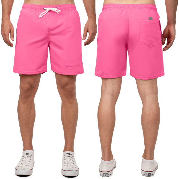 Reichstadt Herren Regular Fit Badehose Mid Waist 25RS073 Hot Pink XL