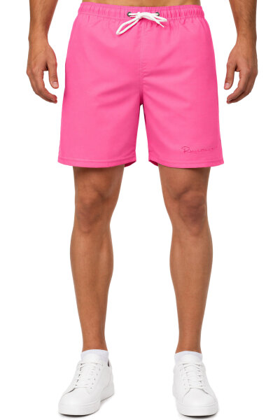 Reichstadt Herren Regular Fit Badehose Mid Waist 25RS073 Hot Pink 3XL