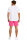 Reichstadt Herren Regular Fit Badehose Mid Waist 25RS073 Hot Pink 3XL