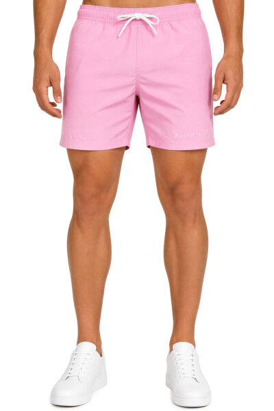 Reichstadt Herren Regular Fit Badehose Mid Waist 25RS073 Light Pink M