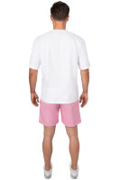 Reichstadt Herren Regular Fit Badehose Mid Waist 25RS073 Light Pink XL